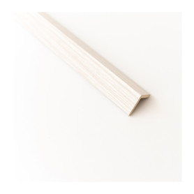 PARASPIGOLO 28X28 MDF 300 CM ROVERE SBIANCATO