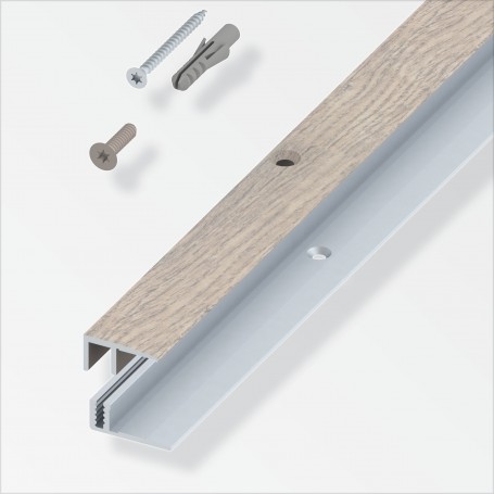 RACCORDO BALCONE X PARQUET ROV\GRIGIO CM.100
