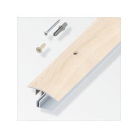 TERMINALE A SCIVOLO P\PARQUET ROVERE CREMA 100 CM