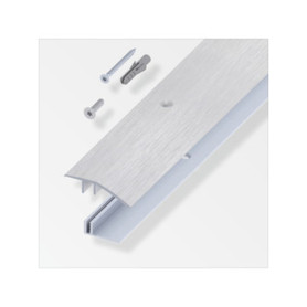 TERMINALE A SCIVOLO P\PARQUET GRIGIO SPAZZ. 100 CM