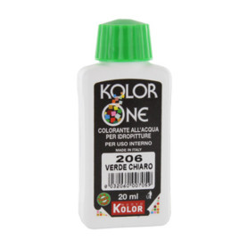 COLORANTE KOLOR ONE 20 ML VERDE CHIARO 206