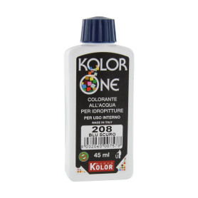 COLORANTE KOLOR ONE 45 ML BLU SCURO 208