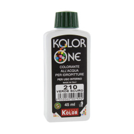 COLORANTE KOLOR ONE 45 ML VERDE SCURO 210