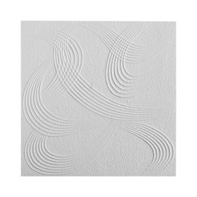 PANNELLO POLISTIROLO SOFFITTI TPDZ ARGENTO 50X50