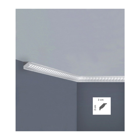CORNICE POLISTIRENE 200 CM  X35 (SF35)