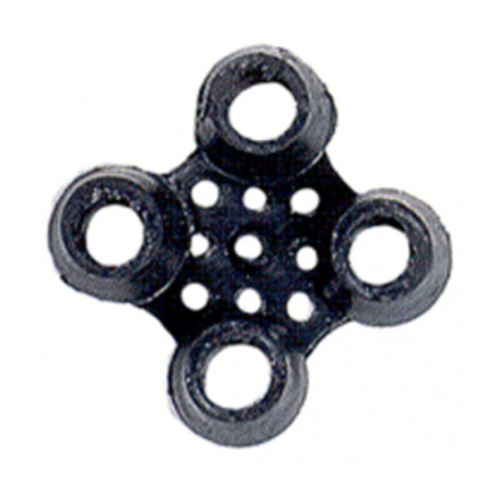 GIUNZIONI P\ZERBINO ROBUSTUS PVC NERO