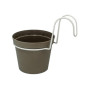 CONF. 5 VASETTI D 12 CM C\AGGANCI TORTORA