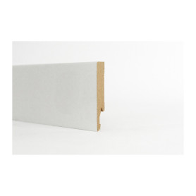 BATTISCOPA 100X14 MM MDF 240 CM BIANCO