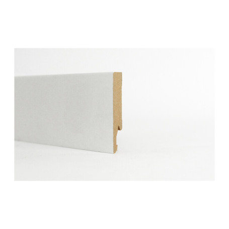 BATTISCOPA 100X14 MM MDF 240 CM BIANCO