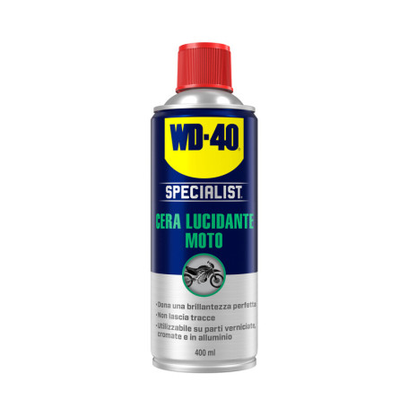 WD-40 SPECIALIST MOTO CERA LUCIDANTE 400 ML