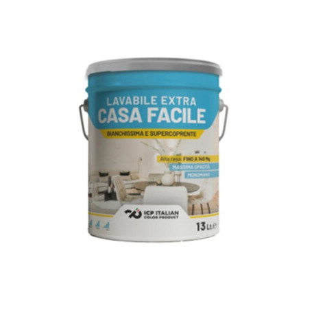 IDROPITTURA SUPERLAVABILE CASA FACILE 13 L
