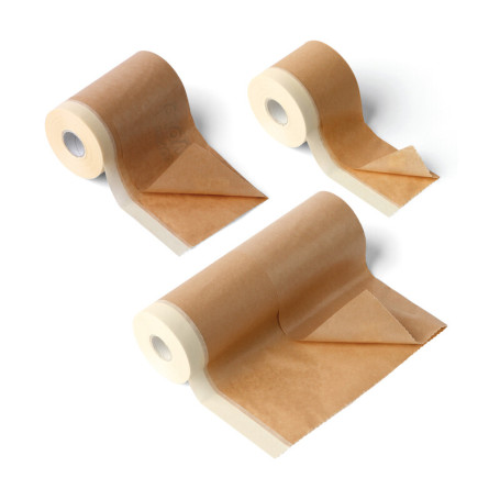 CARTA PROTETTIVA C\NASTRO ADESIVO 18CM X 20M