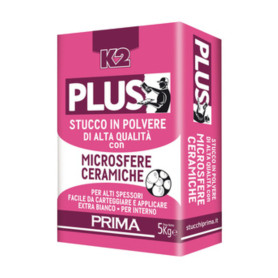 STUCCO PLUS MICROSFERE CERAMICHE K2 DA  5 KG