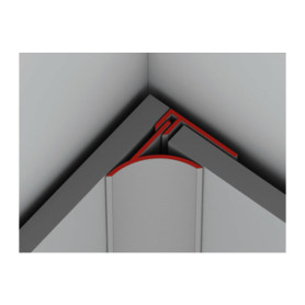 PROFILO ANGOLO INTERNO A201  CM 300 NOCE