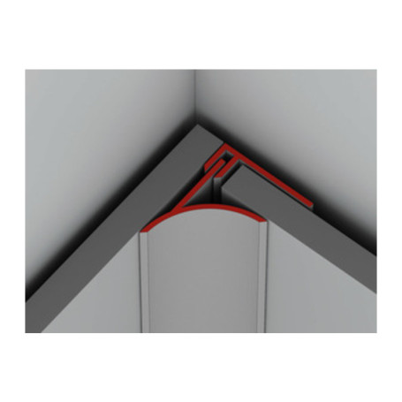 PROFILO ANGOLO INTERNO A201  CM 300 NOCE