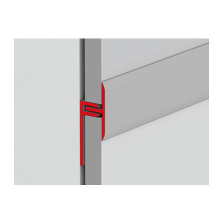 PROFILO GIUNZIONE A202  CM 300 NOCE