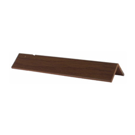 PARASPIGOLO 25X25 MM PVC ESPANSO 3 M NOCE SCURO