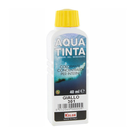 AQUATINTA P\INTERNI 40 ML GIALLO 301