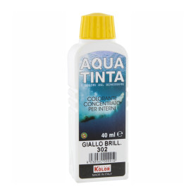 AQUATINTA P\INTERNI 40 ML GIALLO BRILLANTE 302
