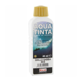 AQUATINTA P\INTERNI 40 ML GIALLO SABBIA 303