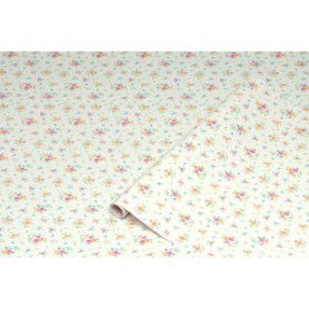 PLASTICA ADESIVA HOMEDECO 288.2494 15 M FIORATA\BI