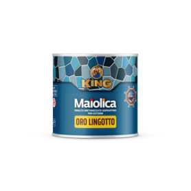 SMALTO MAIOLICA ORO LINGOTTO ESTERNI 100 G