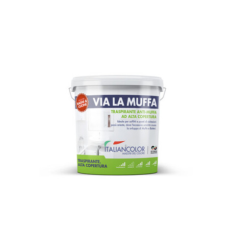 IDROPITTURA TRASPIRANTE VIALAMUFFA 4L