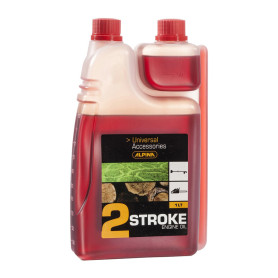 OLIO P\MISCELA ALPINA 2T 1L C\DOS ADDITIVATO