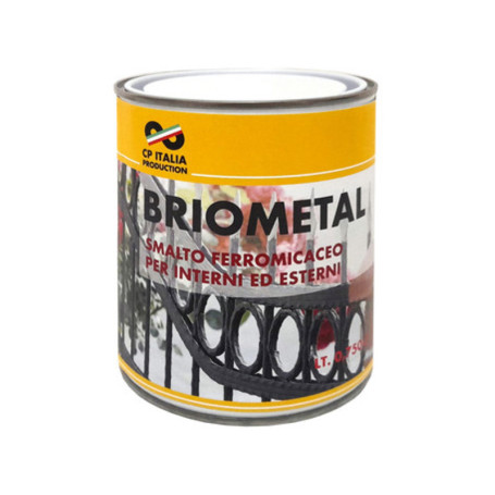 SMALTO MICACEO FINE BRIOMETAL GRIGIO GRAFITE 0