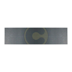 COPRIPAVIMENTO GOMMA 3 MM PIRAMIDE H 120 NERO