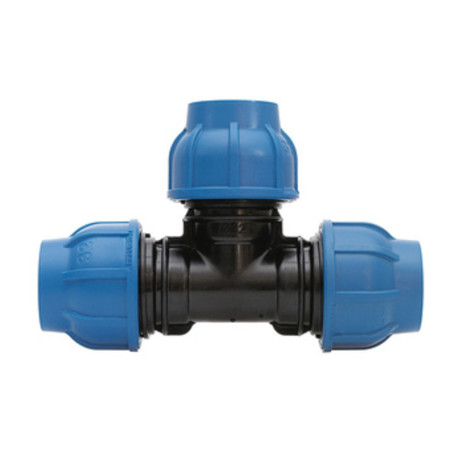 RACCORDO POLIPROP TEE 90 25X25X25 MM*