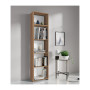 KIT LIBRERIA 4 RIPIANI 45X25XH183 CM ROVERE BAR.