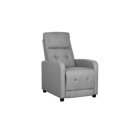 POLTRONA RECLINER REY TESSUTO GRIGIO CHIARO 40