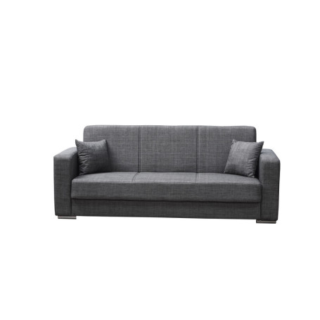 DIVANO PRONTOLETTO 3P FUTURO MINA 11 GRIGIO