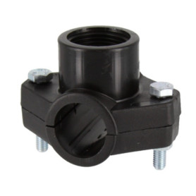 RACCORDO POLIPROP PRESA A STAFFA D 25MMX3\4 F*