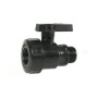 RACCORDO PVC VALVOLA A SFERA MF 1*