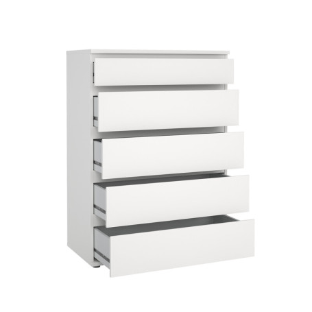 KIT CASSETTIERA 5C NOVA 77X40X107 BIANCA