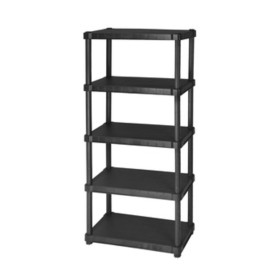 SCAFFALE RESINA 5 RIPIANI 80X40XH188 CM