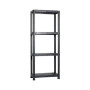 SCAFFALE RESINA 4 RIPIANI 60X30XH143 CM