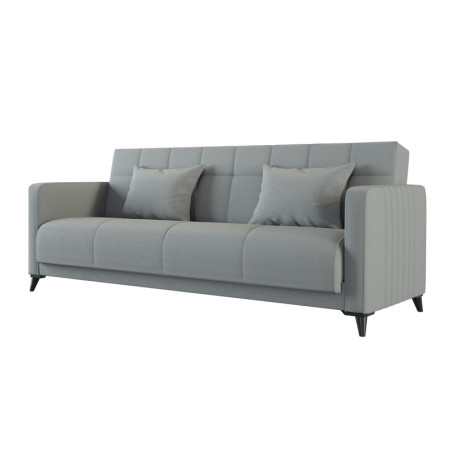 DIVANO PRONTOLETTO IRIS EX DUBLIN 3STR GRIGIO CHIARO