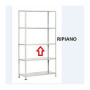 R RIPIANO P\PANDA KIT SCAFFALE 40X120