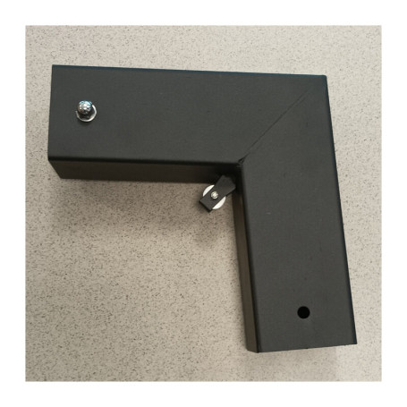 R SUPPORTO PALO ORIZZ.\VERTICALE  X OMBRELLONE DEC.PALO ALL.NERO  93X93 3X4