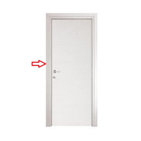 R STIPITI LATERALI + CORNICI X PORTA MOD MICROTEC FRASSINO\BIANCO