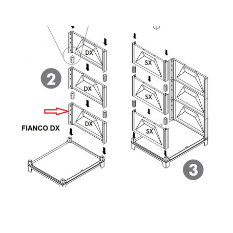 R FIANCO DX X KIT LAVATOIO RESINAANTIACIDO