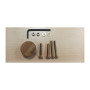 R KIT MONTAGGIO X TAVOLO LEGNO RETTANGOLARE PIEGHEVOLE CM 140X80X72