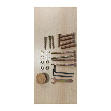 R KIT MONTAGGIO X TAVOLO LEGNO ALLUNGABILE CM 240\180X100X75