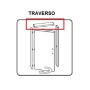 R TRAVERSO BATTENTE X PORTA MICROTEC CILIEGIO 210X70