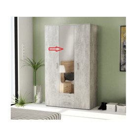 R ANTA DM X KIT ARMADIO 3A+2C SPECCH.121X200X54 CEMENTO K4298