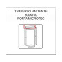 R TRAVERSO BATTENTE X PORTA MICROTEC FRASSINO\BIANCO 210X80