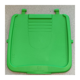 R COPERCHIO VERDE X PATTUMIERA ECOPLUS C\MANIGL.LT.50 COL.ASSORT.